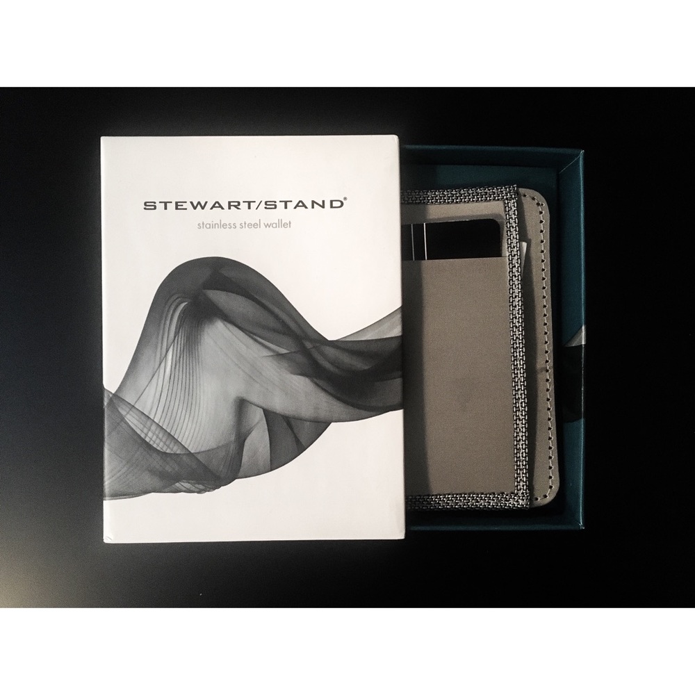 Stewart/Stand stainless steel wallet